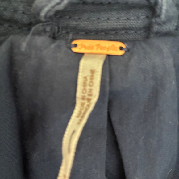 Free People Double-Faced Linen/Cotton Gauze Military Fitted Jacket XS - Picture 3 of 7